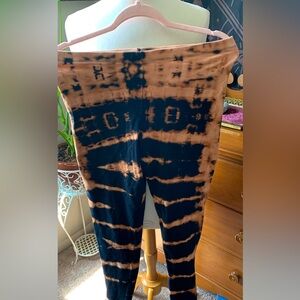 Custom reverse Dyed American apparel leggings